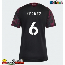 Camisa de Futebol Liverpool Milos Kerkez #6 Equipamento Alternativo Mulheres 2026-27 Manga Curta